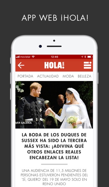 【图】¡HOLA! ESPAÑA Sitio web(截图1)