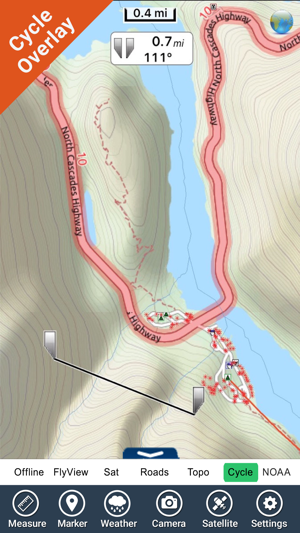 North Cascades National Park - GPS Map Navigator(圖1)-速報App