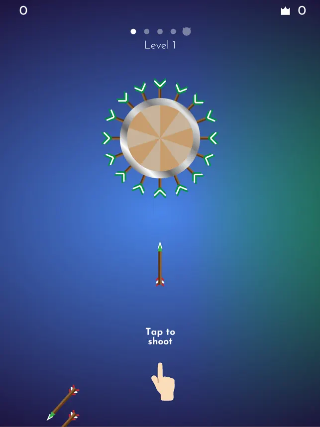 Arrow Stack, game for IOS