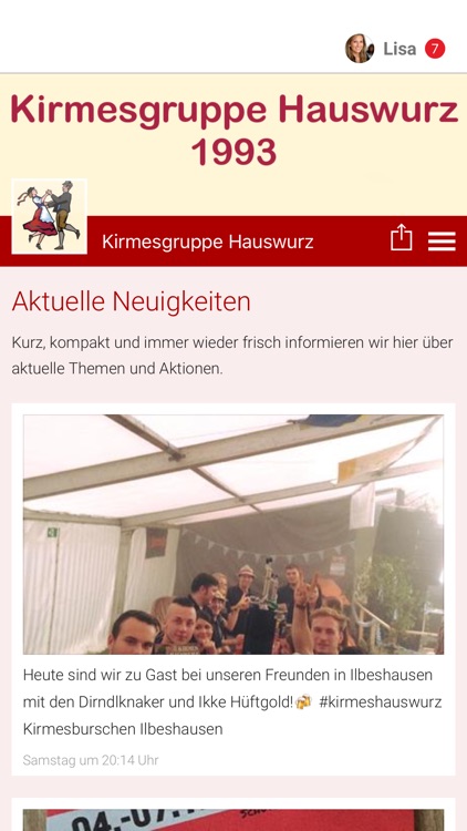 Kirmesgruppe Hauswurz