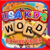 Kids USA Explorers - Educational Hidden Word Games