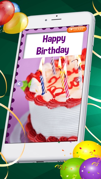 Happy Bday Greeting Card Maker screenshot-3