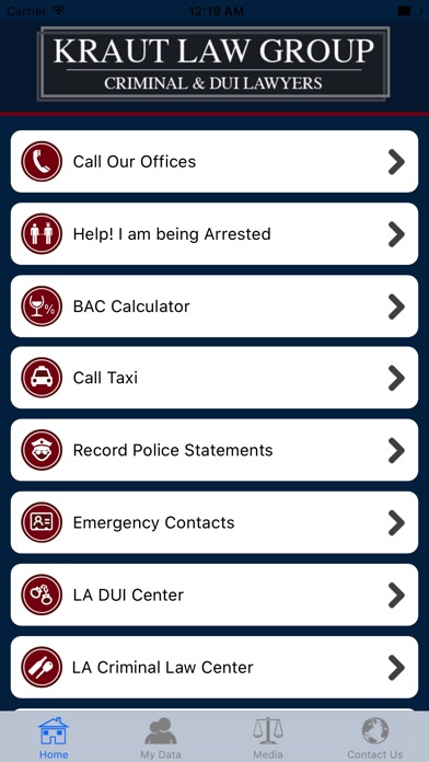 Kraut Law Group DUI App screenshot 2