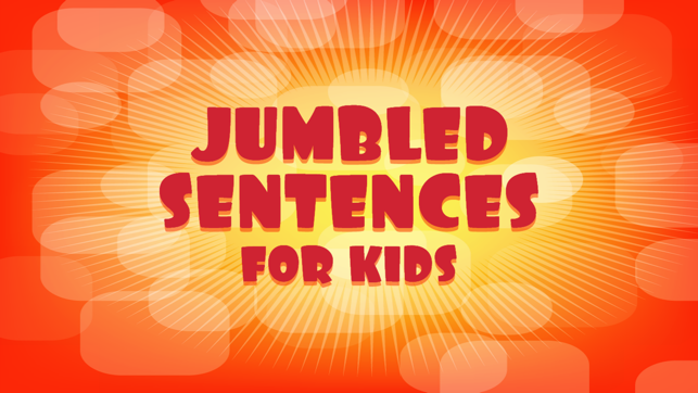 Jumbled Sentences For Kids