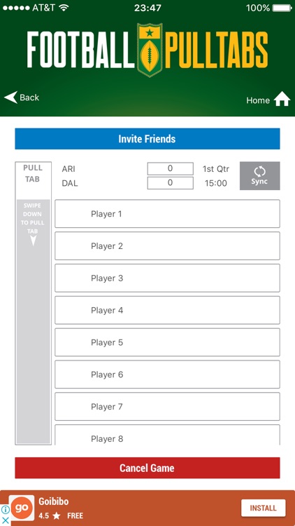 Football Pulltabs screenshot-4