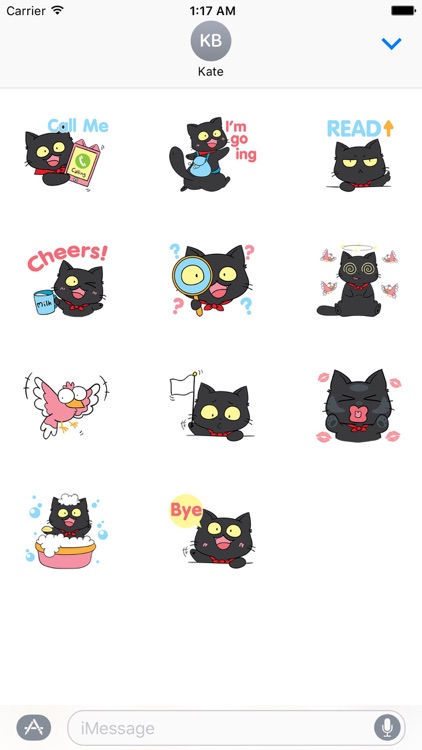 Black Munchkin The Cute Shortest Leg Cat Sticker