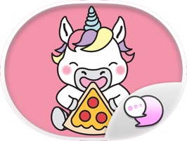 Happy Unicorn Stickers