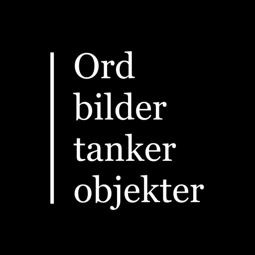 Ord bilder tanker objekter