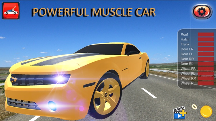 Muscle Car: Crash Test Simulator 3D