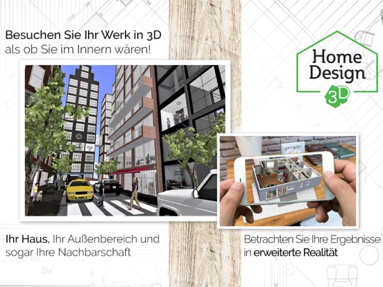 Mit Home Design 3D Gold  das Wohnung Haus planen