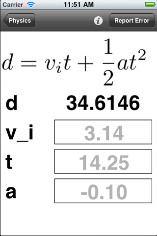 Equation Library screenshot 3