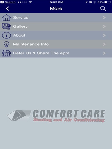Comfort Care Svc. screenshot 2