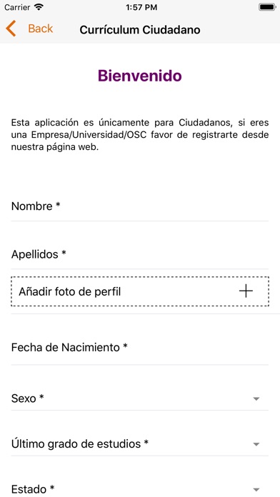 Currículum Ciudadano screenshot 2