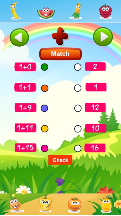 Fruits math basic number 123 screenshot-0