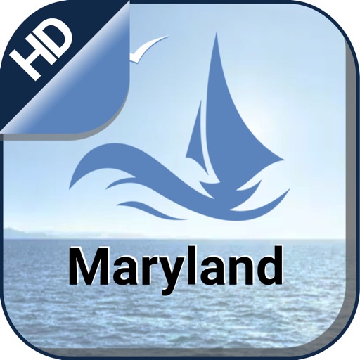 Boating Maryland Offline Chart icon