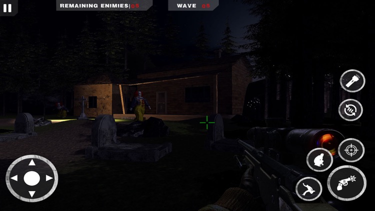 Horror Clown Sniper screenshot-3