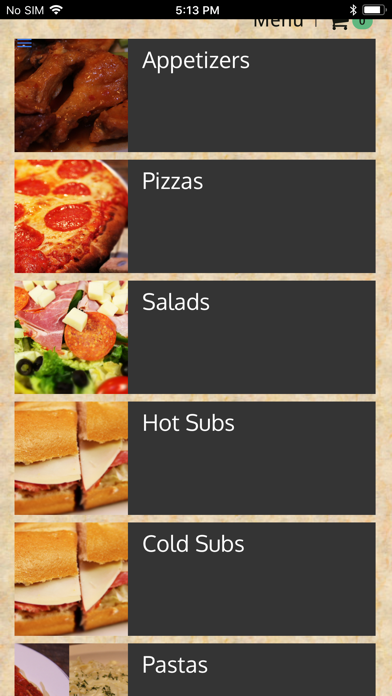 Bianchis Pizza screenshot 2