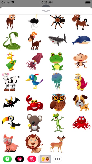 Cute Zoo - Animated Stickers screenshot 2