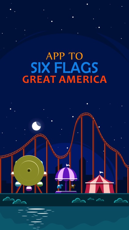 App to Six Flags Great America