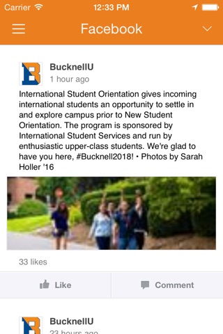 Bucknell Alumni screenshot 2