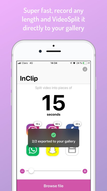 InClip for Instagram screenshot-3