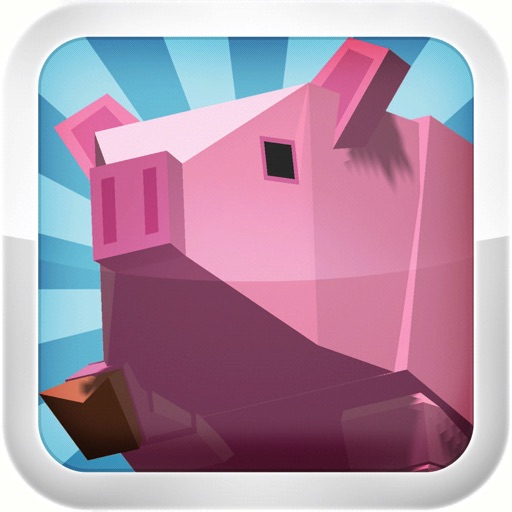 Cow Pig Run Tap Icon