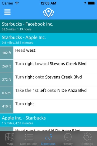 Droppath Route Planner & Map screenshot 2