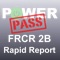 More people fail the FRCR 2B on the rapid reporting element than on any other