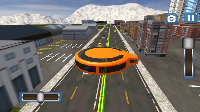 Gyroscopic City Bus Driving