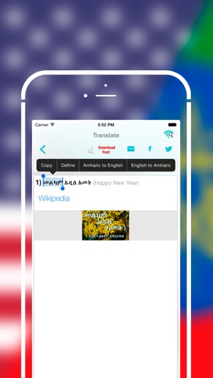 Offline Amharic to English Language Dictionary(圖3)-速報App