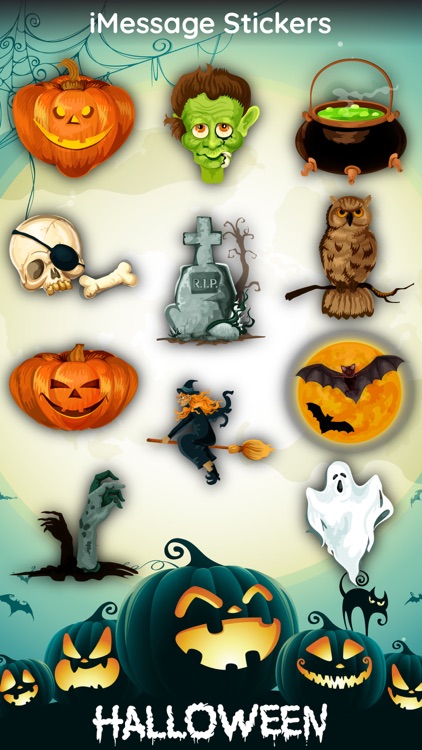 Happy Halloween Stickers Party