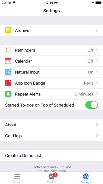 Pocket Lists: checklist & to-do app Screenshot 5