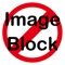 Blocks the image and saves the communication packet