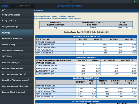 QUODD Equity+ Mobile screenshot 3