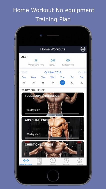 Home Workouts - Fit challenge