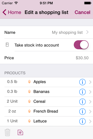 Shopping list Helper screenshot 4