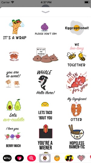 Cute puns punny sticker pack(圖2)-速報App