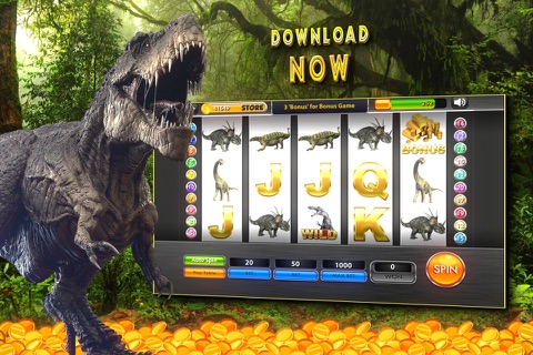 Golden Jurassic Slots Tournament screenshot 4