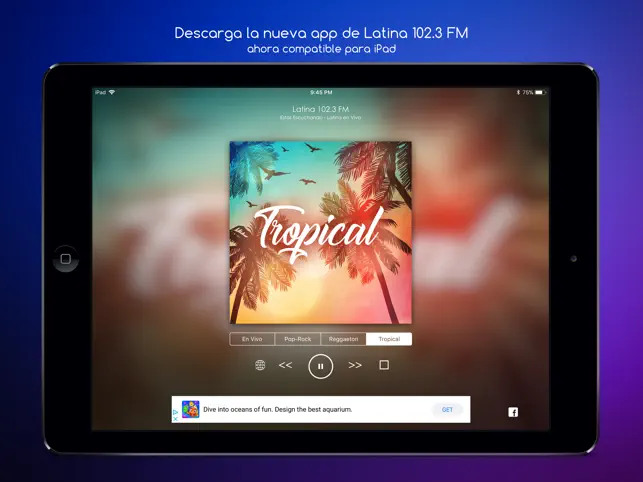 Captura 2 Latina 102.3 FM iphone