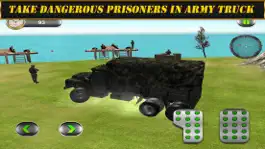 Game screenshot Prisoner Army Truck apk