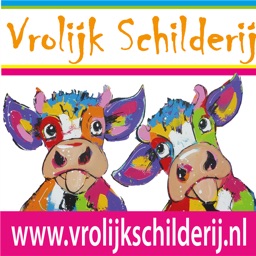 Vrolijk schilderij