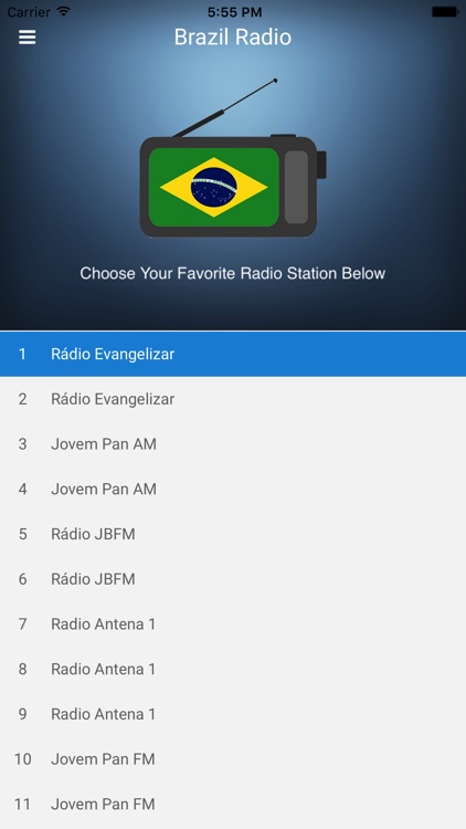 Brazil Radio Station Brazilian