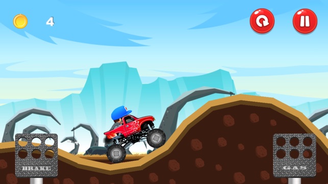 Monster Truck - Hill Racing(圖2)-速報App