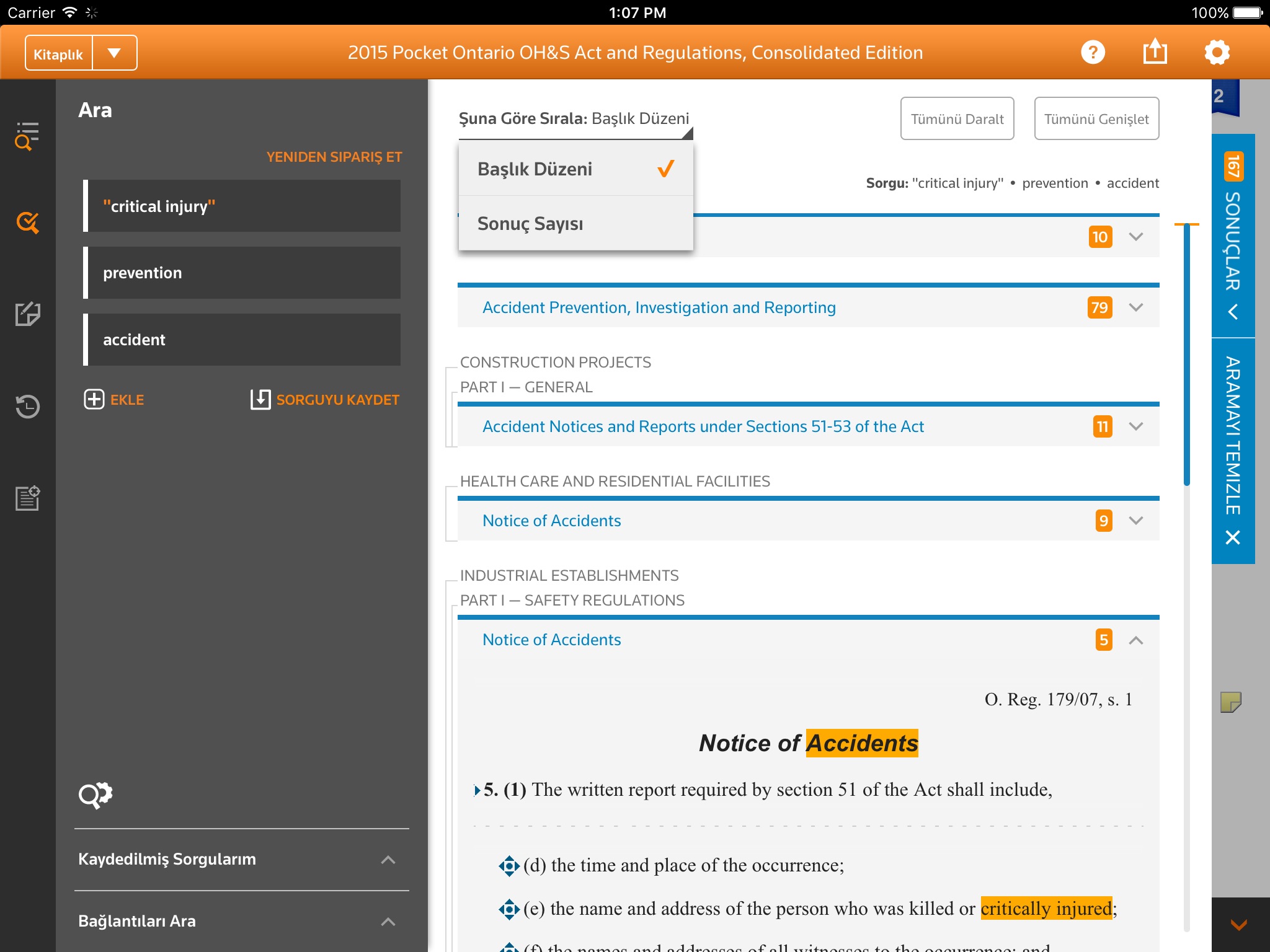 Thomson Reuters ProView screenshot 2