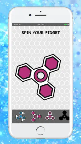 Game screenshot Fidget Spinner App & Stickers apk