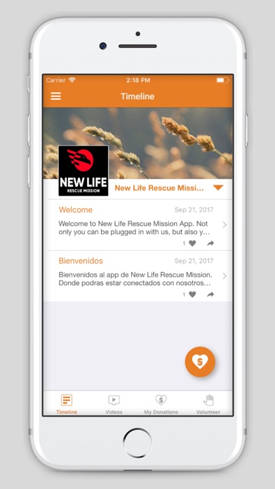 New Life Rescue Mission App screenshot 4