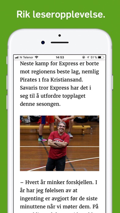 Grimstad Adressetidende screenshot 3