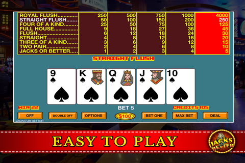 Jacks or Better - Casino Style screenshot 2