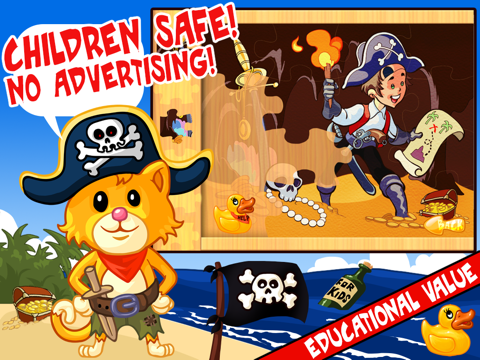 Pirate Puzzle Game for Kids screenshot 3