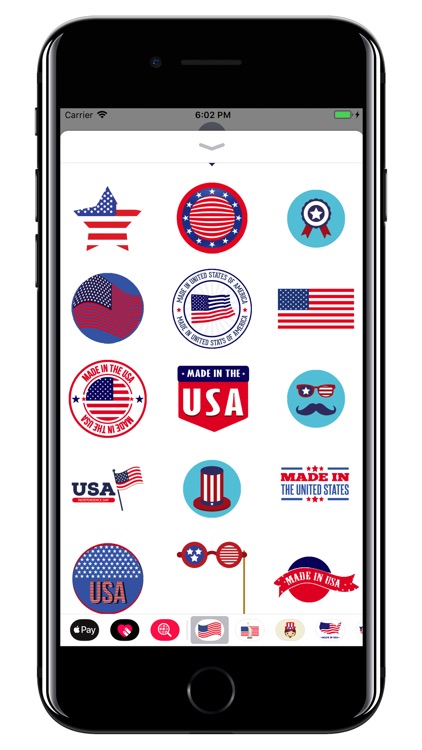 USA - American stickers